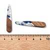 Resin and Walnut Pendants FIND-R051-08F-3