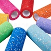 BENECREAT Glitter Sequin Deco Mesh Ribbons OCOR-BC0008-54-7