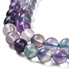 Natural Fluorite Beads Strands G-B048-B01-02-3