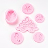 Mixed Shaped Design DIY Silicone Moulds AJEW-E034-16-1