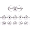 Tarnish Resistant 304 Stainless Steel Ball Chains CHS-A002B-4.0mm-2
