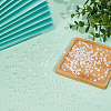 300Pcs 2 Styles 2-Hole Baking Paint Glass Seed Beads SEED-ME0001-08B-4
