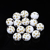Craft Style Opaque White Acrylic Beads MACR-N012-11-B02-1