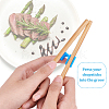 30Pcs 6 Colors Plastic Chopsticks Aid AJEW-GF0005-41-6