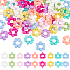   72Pcs 9 Colors Plastic Beads KY-PH0001-58-1