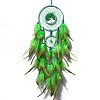 Iron & Glass Chips Pendant Hanging Decoration PW-WG35869-01-1