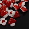 Acrylic Shank Buttons X-BUTT-E045-07-1