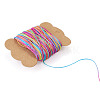 50M Gradient Color Waxed Polyester Cords YC-TADJ0001-04C-2