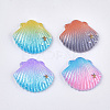 Rainbow Resin Cabochons CRES-T010-155A-1