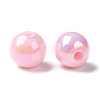 Opaque Acrylic Beads X-MACR-S370-D8mm-A01-4