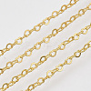 3.28 Feet Soldered Brass Heart Chains X-CHC-T008-03G-2