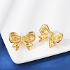 304 Stainless Steel Stud Earrings EJEW-G423-32D-G-2