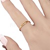 Hollow Moon Phase 304 Stainless Steel Finger Rings FS-WG454BE-06-3