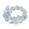 Natural Aquamarine Beads Strands G-P534-A08-01-3