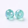 Eco-Friendly Transparent Acrylic Beads X-PL733-9-2
