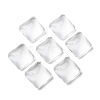 Transparent Clear Glass Square Cabochons GGLA-A001-10mm-4