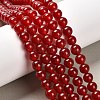 Natural & Dyed Malaysia Jade Bead Strands X-G-A146-8mm-A02-1