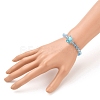 Transparent Acrylic Beads Kids Bracelets BJEW-JB05537-6