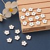 Light Gold Plated Alloy Enamel Pendants ENAM-YW0002-20A-6