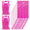 Polka Dot PET Plastic Packing Bags with Die Cut Hole Handle ABAG-TADJ0002-001E-1