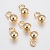 304 Stainless Steel Sphere Charms STAS-G179-93G-3mm-1