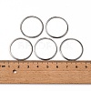 Tarnish Resistant 201 Stainless Steel Linking Rings STAS-F192-001P-03-3