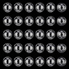 30Pcs Handmade Two Holes Blown Glass Globe Beads GLAA-GO0001-12A-1