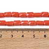 Opaque Glass Beads Strands GLAA-Z018-D23-4