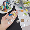 SUNNYCLUE DIY Inspiration Charm Keychain Making Kit DIY-SC0019-42-3