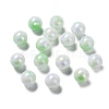 Two Tone Opaque Acrylic Beads SACR-P024-01B-W03-1