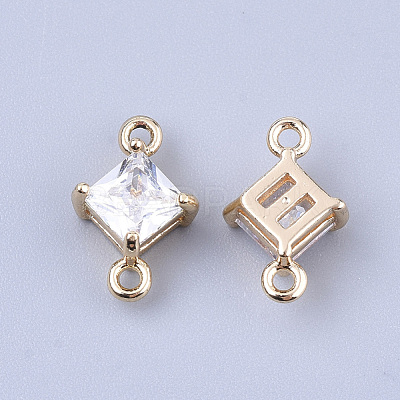 Transparent Glass Links connectors GLAA-T007-14H-1