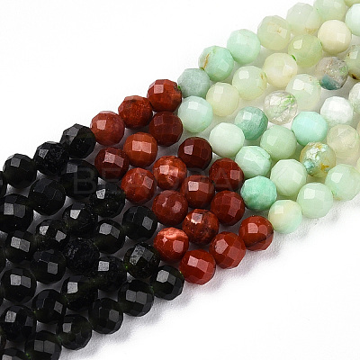 Natural Mixed Gemstone Beads Strands G-D080-A01-02-08-1