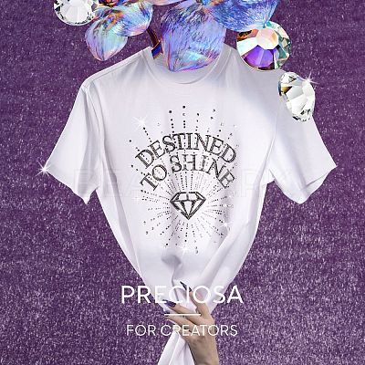Preciosa® MAXIMA Crystal No Hotfix Flatback Stones Y-PRC-NSS10-23980-232-1