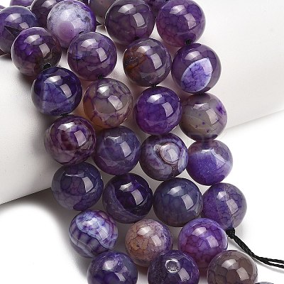 Natural Dragon Veins Agate Beads Strands GG-L001-L01-01A-1