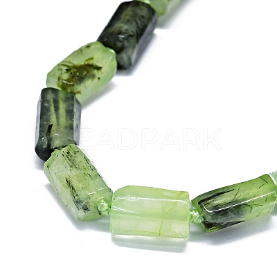 Natural Prehnite Beads Strands G-O170-144-1