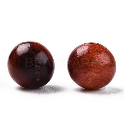 Natural Wood Beads WOOD-S666-10mm-01-1