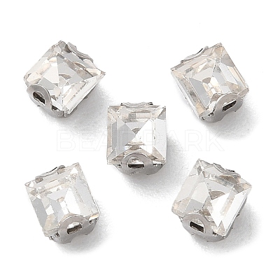 Square Sew on Rhinestone RGLA-L028-06A-01-1
