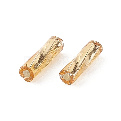 Glass Twist Bugles Seed Beads TTSDB6MM22-1