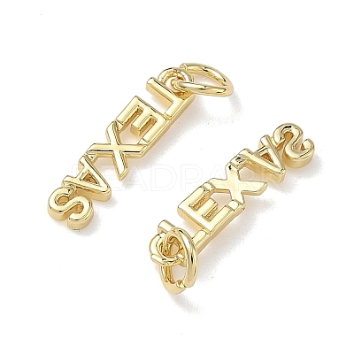 Brass Pendants KK-H256-02G-08-1