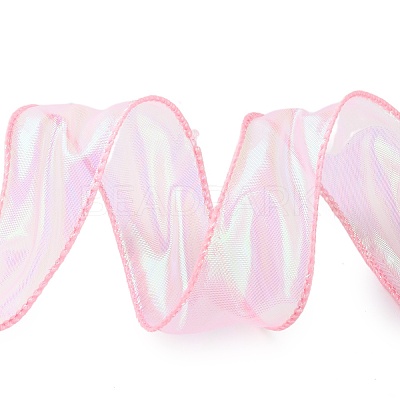 Fishtail Yarn Iridescent Ribbon for Bowknot Making OCOR-B004-02A-06-1