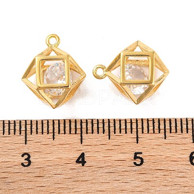 Brass Charms KK-U024-10D-G-1
