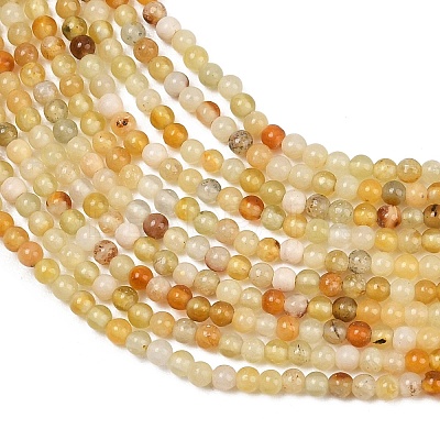 Natural Xiuyan Jade Beads Strands GG-CBA0389-A01-2mm-1