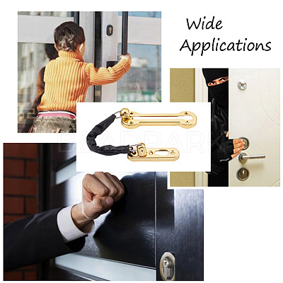 Stainless Steel Swing Bar Door Lock SW-TAC0002-02B-1