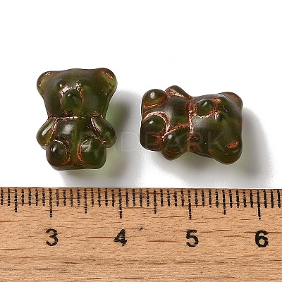 Transparent Lampwork Beads LAMP-P065-06A-05-1