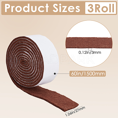 Self-adhesion Felt Furniture Pads DIY-WH20011-30-1