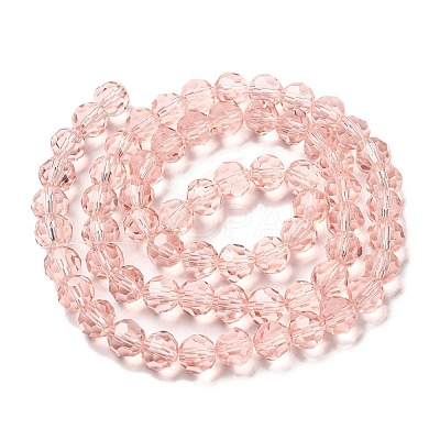 Transparent Glass Beads EGLA-A035-T8mm-D20-1