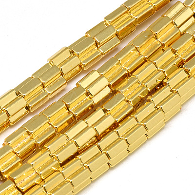 Electroplate Non-magnetic Synthetic Hematite Beads Strands G-Q465-30G-1