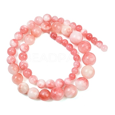 Natural Green Jade Graduated Beads Strands GG-CBA2AE1-A06-E-1