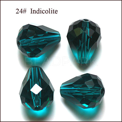 Imitation Austrian Crystal Beads SWAR-F062-12x10mm-24-1