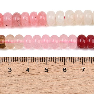 Dyed Natural White Jade Beads Strands X-GG-CBA7CEF-01-1